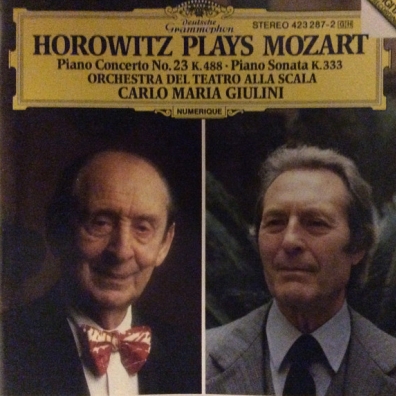 Vladimir Horowitz (Владимир Самойлович Горовиц): Mozart: Piano Concerto No.23 K.488; Piano Sonata K