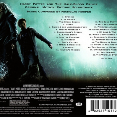 Harry Potter And The Half-Blood Prince (Nicholas Hooper) Harry Potter And The Half-Blood Prince (Nicholas Hooper)