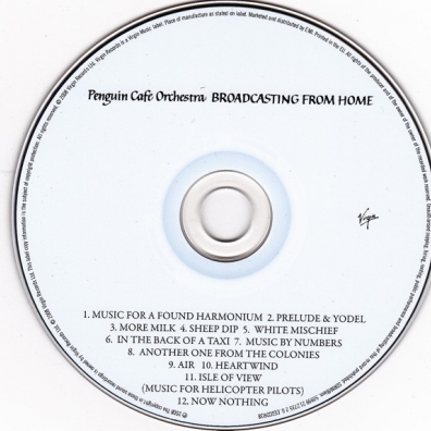 Broadcasting From Home Penguin Cafe Orchestra (Пингвин Кафе Оркестра): Broadcasting From Home