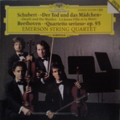 Emerson String Quartet (Эмирсон Стринг Квартет): Schubert: String Quartet "Death And The Maiden"/ Beethoven: String Quartet "Quartetto Serioso"