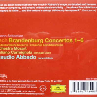 Claudio Abbado (Клаудио Аббадо): Bach: Brandenburg Concertos