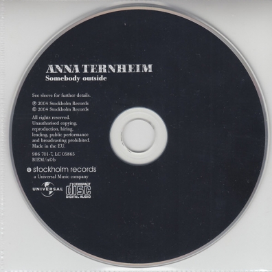 Somebody Outside Anna Ternheim (Анна Тернхейм): Somebody Outside