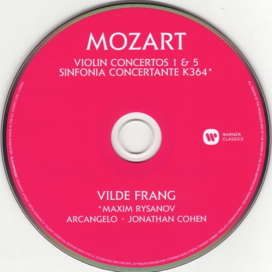 Vilde Frang (Вильде Франг): Violin Concertos  Nos. 1 & 5. Sinfonia Concertante For Violin, Viola & Orchestra, K364