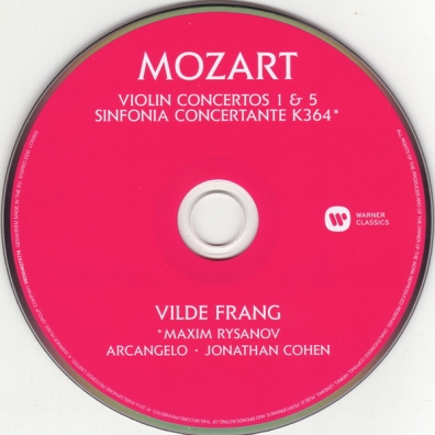 Violin Concertos Nos. 1 & 5. Sinfonia Concertante For Violin, Viola & Orchestra, K364 Vilde Frang (Вильде Франг): Violin Concertos Nos. 1 & 5. Sinfonia Concertante For Violin, Viola & Orchestra, K364