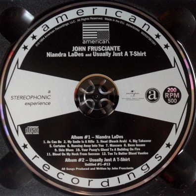Niandra Lades And Usually Just A T-Shirt John Frusciante (Джон Фрушанте): Niandra Lades And Usually Just A T-Shirt