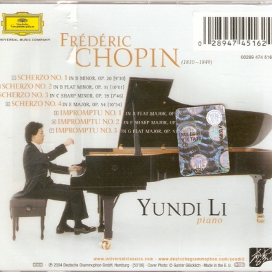 Li Yundi (Ли Юньди): Chopin: 4 Scherzi,Impromptus 1-3