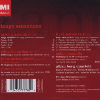 Alban Berg Quartett (Квартет Альбана Берга): Tango Sensations