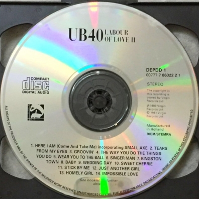 UB40 (Ю Би Фоти): Labour Of Love 1
