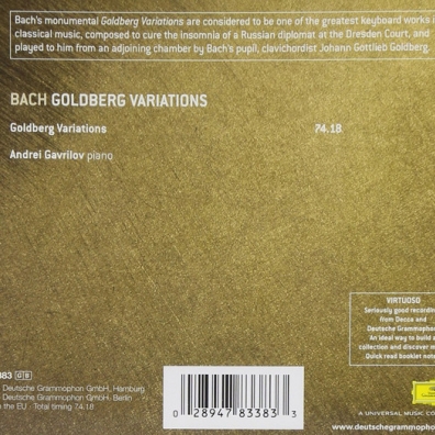 Andrei Gavrilov (Андрей Гаврилов): Bach, J.S.: Goldberg Variations
