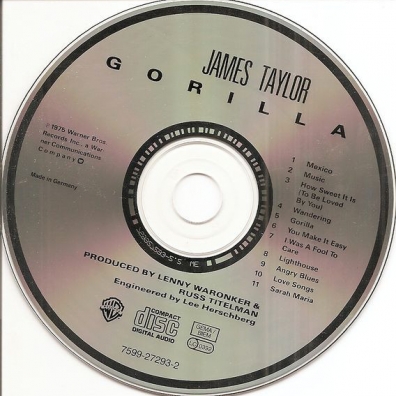 Gorilla James Taylor (Джеймс Тейлор): Gorilla