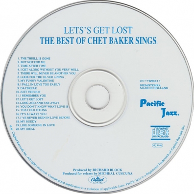 Chet Baker (Чет Бейкер): The Best Of Chet Baker Sings