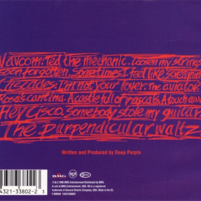 Deep Purple (Дип Перпл): Purpendicular