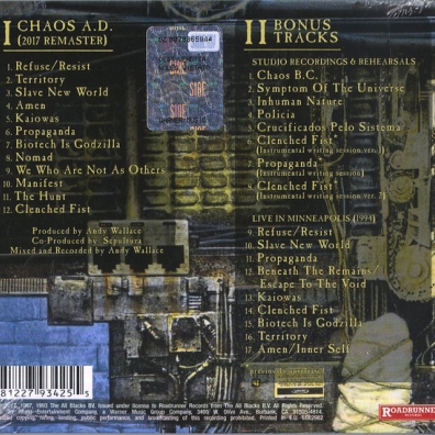 Chaos A.D. Sepultura (Сепультура): Chaos A.D.