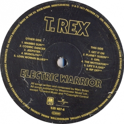 T. Rex: Electric Warrior