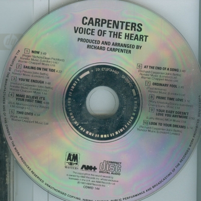The Carpenters: Voice Of The Hearth