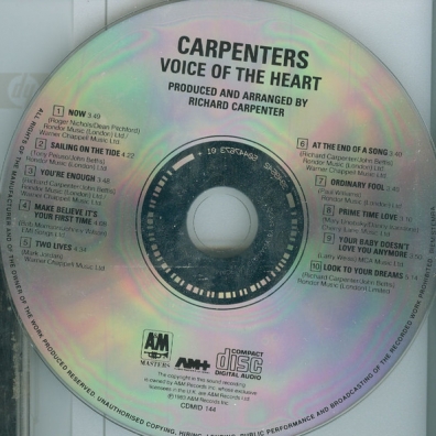 Voice Of The Hearth The Carpenters: Voice Of The Hearth