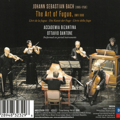 Bach: The Art of Fugue Accademia Bizantina (Византийская Академия): Bach: The Art of Fugue