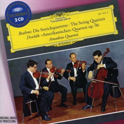 Amadeus Quartet (Амадеус-Квартет): Brahms: The String Quartets/ Dvorak: "American Quartet"