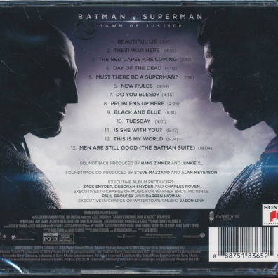 Batman V Superman: Dawn Of Justice Hans Zimmer (Ханс Циммер): Batman V Superman: Dawn Of Justice