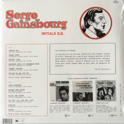 Serge Gainsbourg (Серж Генсбур): Initials B.B.