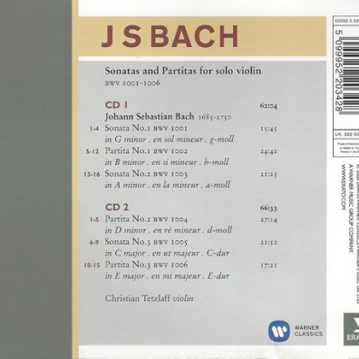 Johann Sebastian Bach (Иоганн Себастьян Бах): Sonatas & Partitas