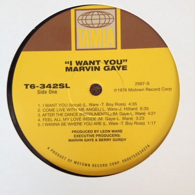 I Want You Marvin Gaye (Марвин Гэй): I Want You