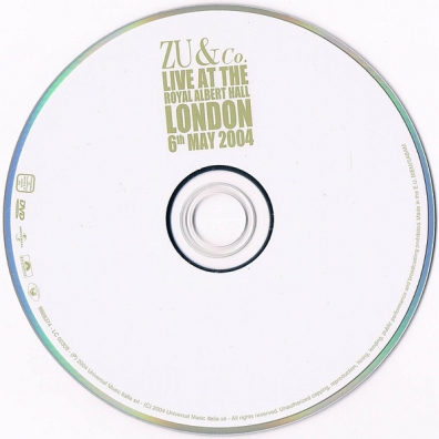 Zu & Co. / Live At The Royal Albert Hall Zucchero (Дзуккеро): Zu & Co. / Live At The Royal Albert Hall