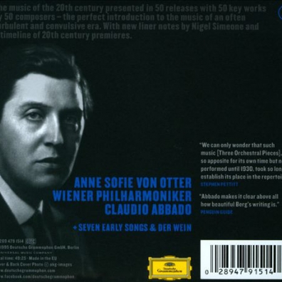Claudio Abbado (Клаудио Аббадо): Berg: Three Orchestral Pieces