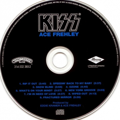 Ace Frehley Ace Frehley (Эйс Фрили): Ace Frehley