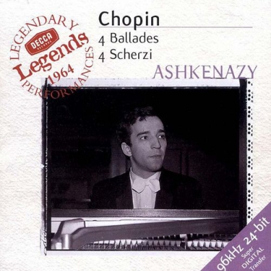 Vladimir Ashkenazy (Владимир Ашкенази): Chopin: 4 Ballades; 4 Scherzi