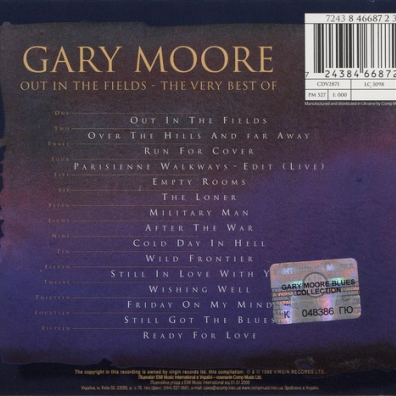 Out In The Fields The Very Best Of Gary Moore CD