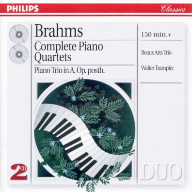 Beaux Arts Trio: Brahms: Complete Piano Quartets