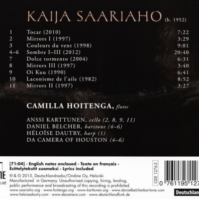 Kaija Saariaho (Кайя Саариахо): Let The Wind Speak: Various Flute Chamber Works