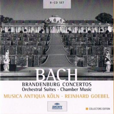 Musica Antiqua Koeln (Мьюзика Антик Кёльн): Bach: Brandenburg Concertos; Orchestral Suites; Ch