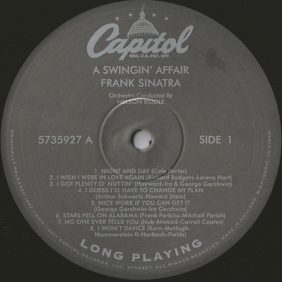 Frank Sinatra (Фрэнк Синатра): A Swingin' Affair