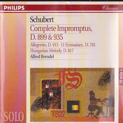 Alfred Brendel (Альфред Брендель): Schubert: Complete Impromptus, D899 & D935; 11 Eco