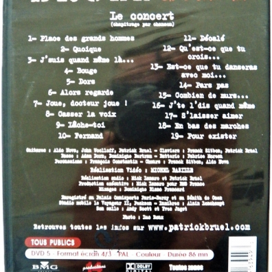 On S'Était Dit... Tour 95 Patrick Bruel (Патрик Брюэль): On S'Était Dit... Tour 95