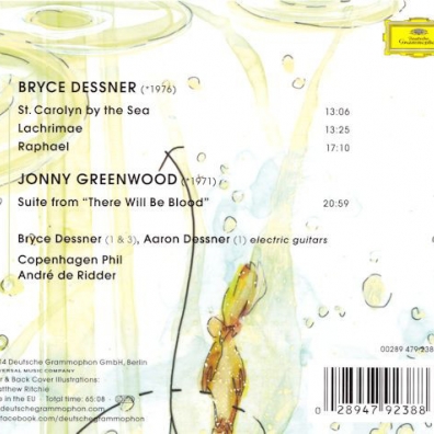 Copenhagen Philarmonic (Копенгагенский филармонический оркестр): Dessner, Bryce: St. Carolyn By The Sea/ Greenwood, Jonny: Suite From "There Will Be Blood"