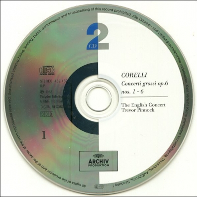 Trevor Pinnock (Тревор Пиннок): Corelli: 12 Concerti Grossi Op.6