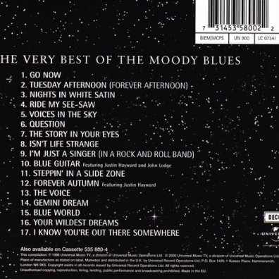 The Best Of The Moody Blues Moody Blues (Муди Блюз): The Best Of The Moody Blues