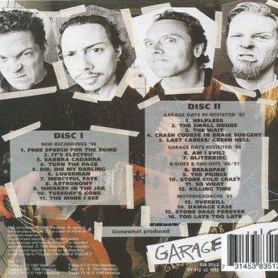 Metallica (Металлика): Garage Inc