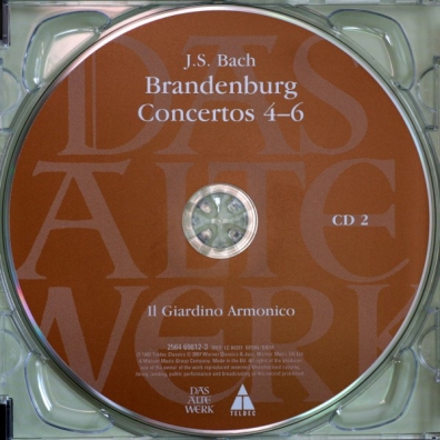 Brandenburg Concertos  Nos 1 - 6 Il Giardino Armonico (Гармонический сад): Brandenburg Concertos  Nos 1 - 6