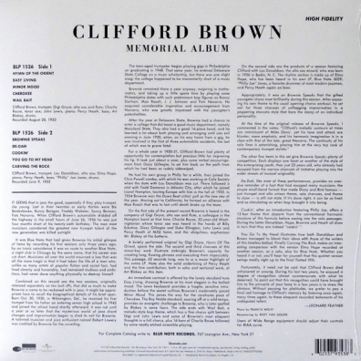 Clifford Brown (Клиффорд Браун): Memorial Album