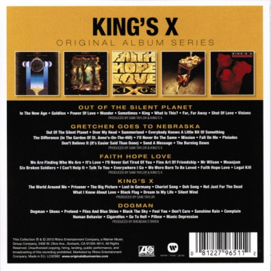 Original Album Series King's X (Кингс Икс): Original Album Series