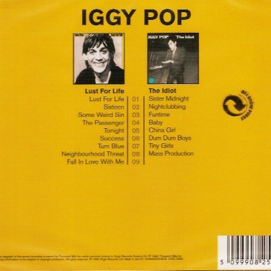 Iggy Pop (Игги Поп): Lust For Life/ The Idiot