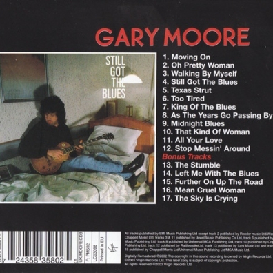 Gary Moore (Гэри Мур): Still Got The Blues