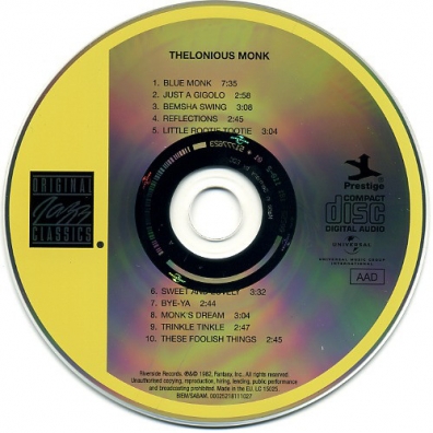 Thelonious Monk (Телониус Монк): Thelonious Monk