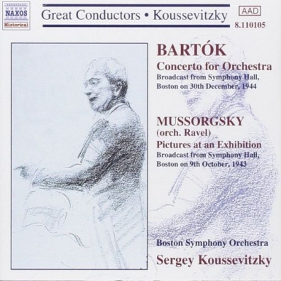 Boston Symphony Orchestra (Бостонский симфонический оркестр): Koussevitzky:Bartok/Mussorgsky