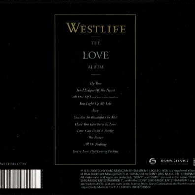 The Love Album Westlife (Вестлайф): The Love Album