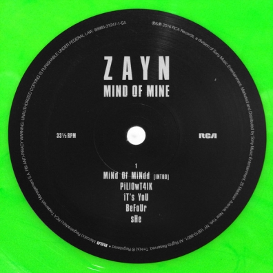 Zayn (Зейн Малик): Mind Of Mine